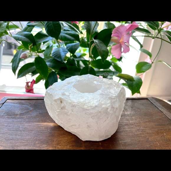 Other - Rose Quartz candleholder